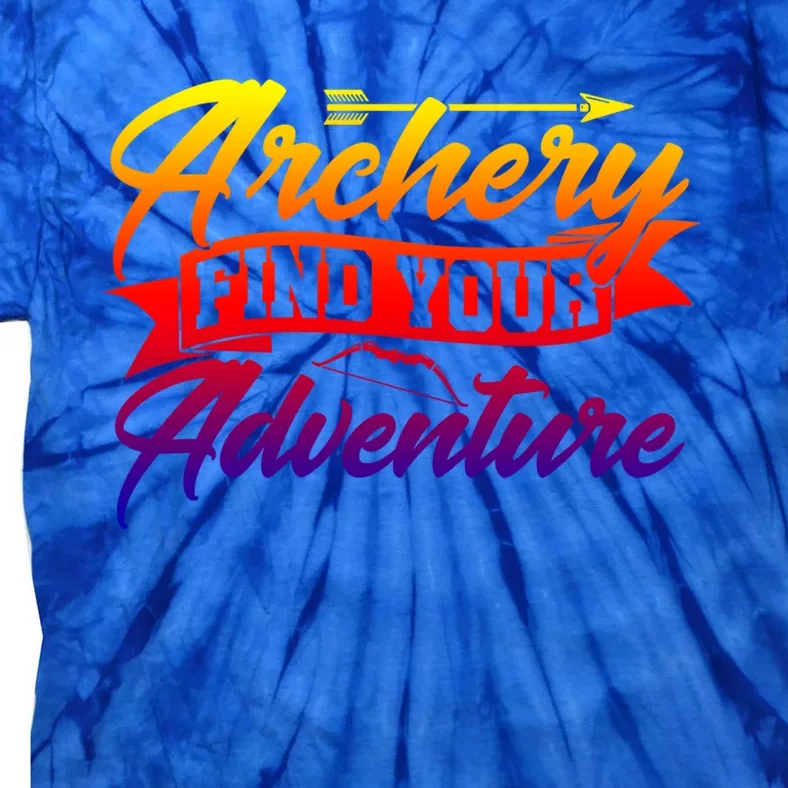 Archery Archer Arrow Bow Hunting Hunting Lover Athletic Gift Tie-Dye T-Shirt