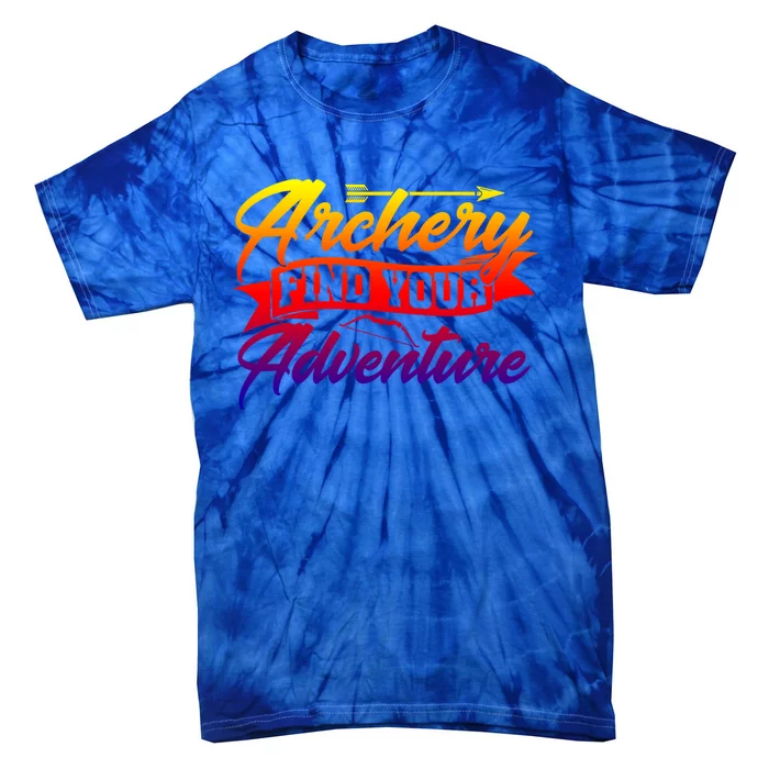 Archery Archer Arrow Bow Hunting Hunting Lover Athletic Gift Tie-Dye T-Shirt