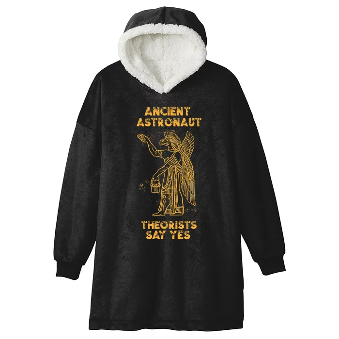 Anunnaki Ancient Astronaut Theorists Say Yes Sumerian Alien Hooded Wearable Blanket