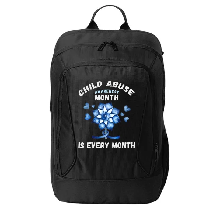 April Abuse Awareness Month Is Every Month Teacher Gift City Backpack