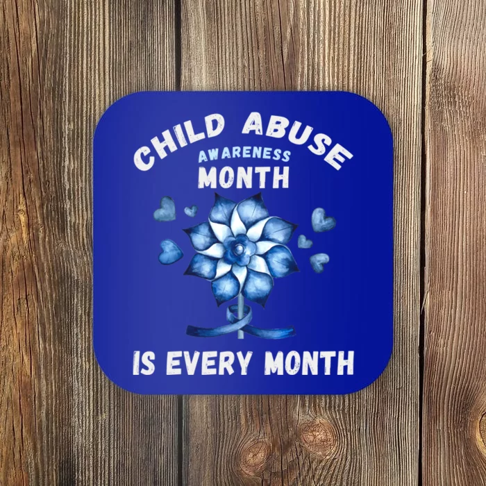 April Abuse Awareness Month Is Every Month Teacher Gift Coaster