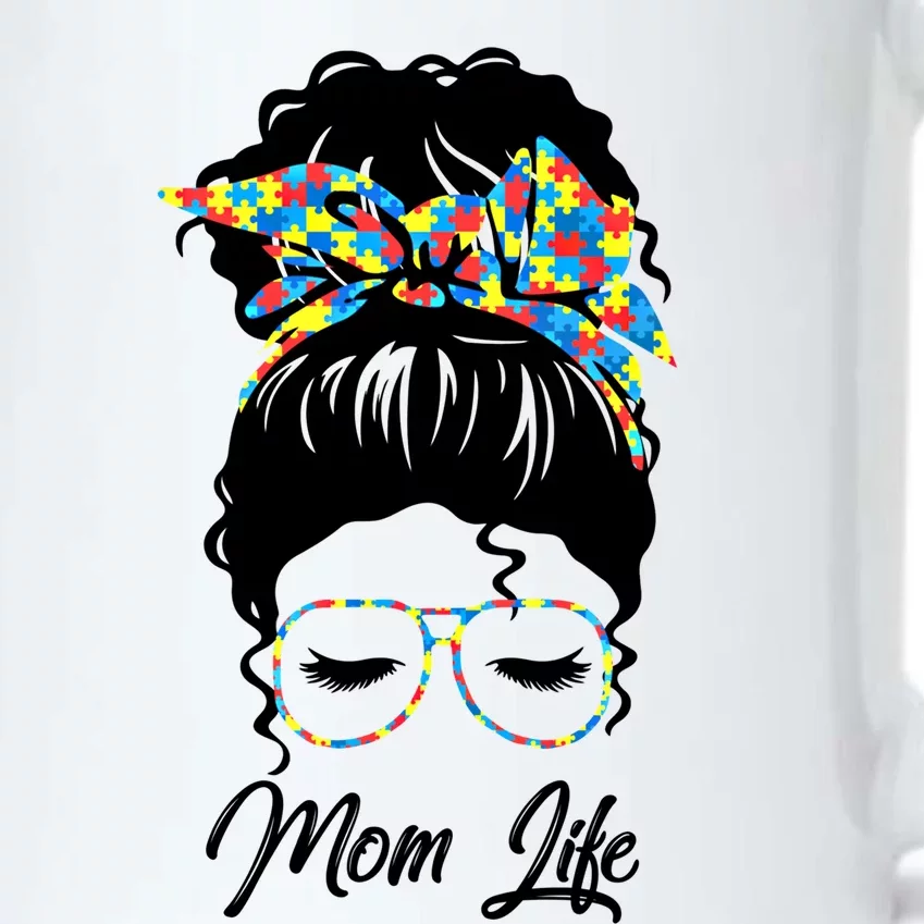 Autistic Autism Awareness Mom Life Mom Gift Black Color Changing Mug