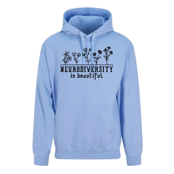 Adhd Autism Awareness Neurodiversity Is Beautiful Gift Unisex Surf Hoodie