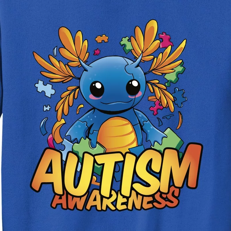 Axolotl Autism Awareness Sweatshirt