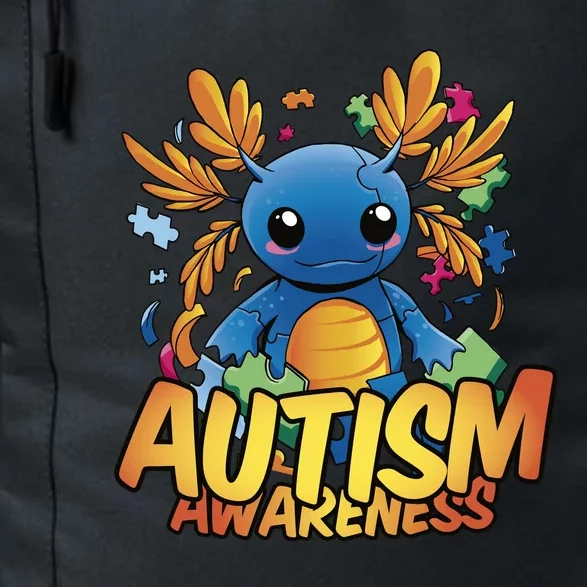 Axolotl Autism Awareness Daily Commute Backpack