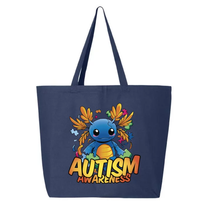 Axolotl Autism Awareness 25L Jumbo Tote