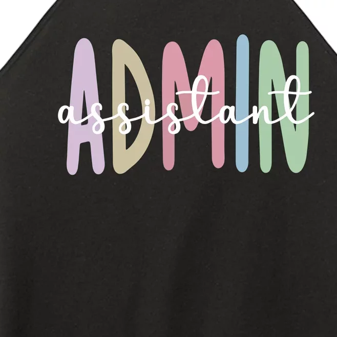 Admin Assistant Appreciation Administrative Assistant Women’s Perfect Tri Rocker Tank