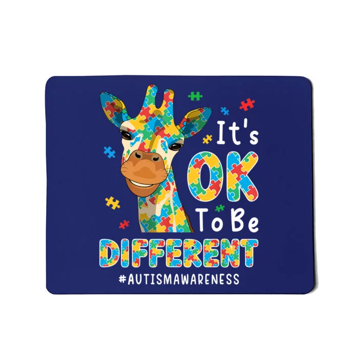 Autism Awareness Acceptance Wo Its Ok To Be Different Mousepad