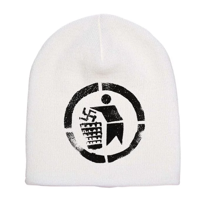 Antinazi Antifacist Antidictators Antievil Short Acrylic Beanie