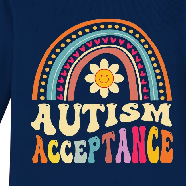 Autism Awareness Acceptance Special Education Baby Long Sleeve Bodysuit