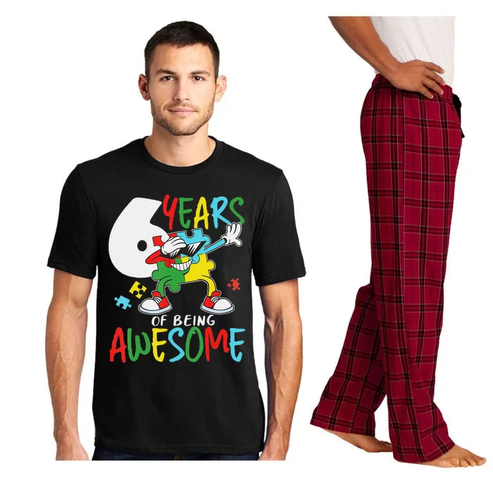 Autism Awareness And 6 Year Old Birthday Autistic Pajama Set