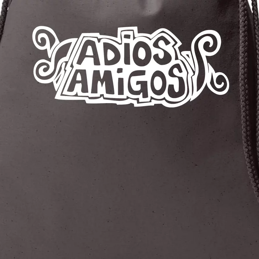 Adios Amigos Drawstring Bag