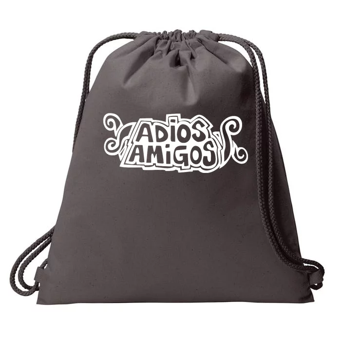 Adios Amigos Drawstring Bag