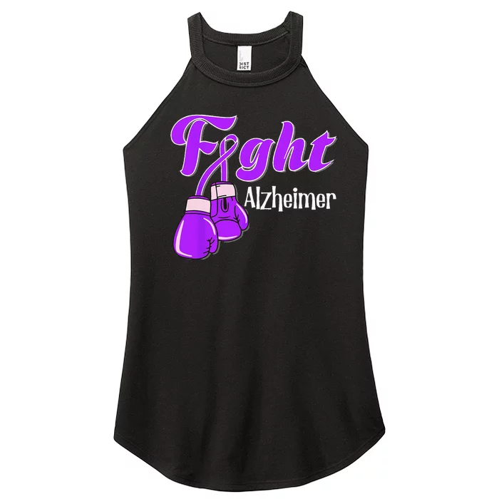 Alzheimer Awareness Alzheimer Alzheime Women’s Perfect Tri Rocker Tank