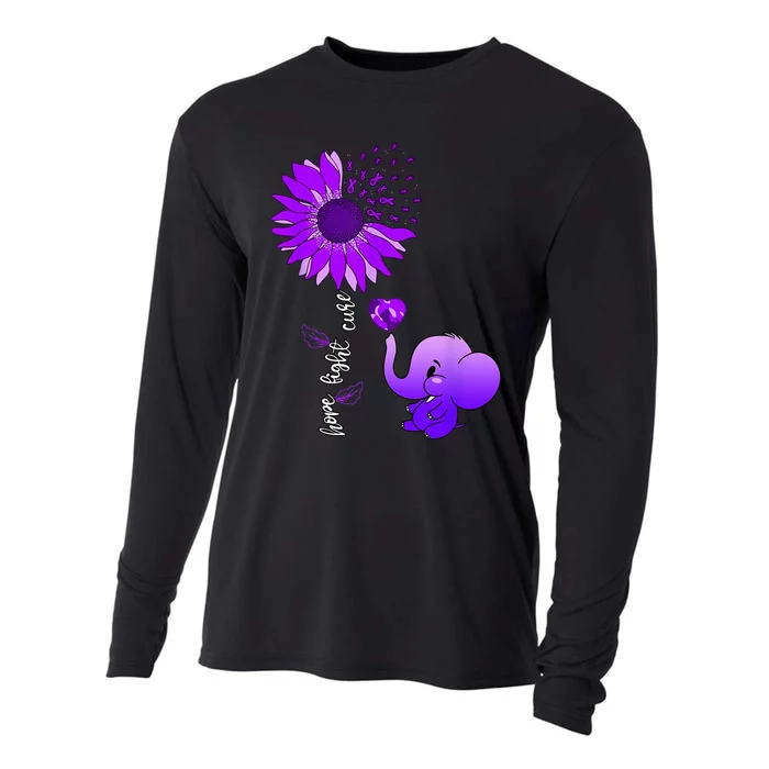 Alzheimers Awareness Cooling Performance Long Sleeve Crew