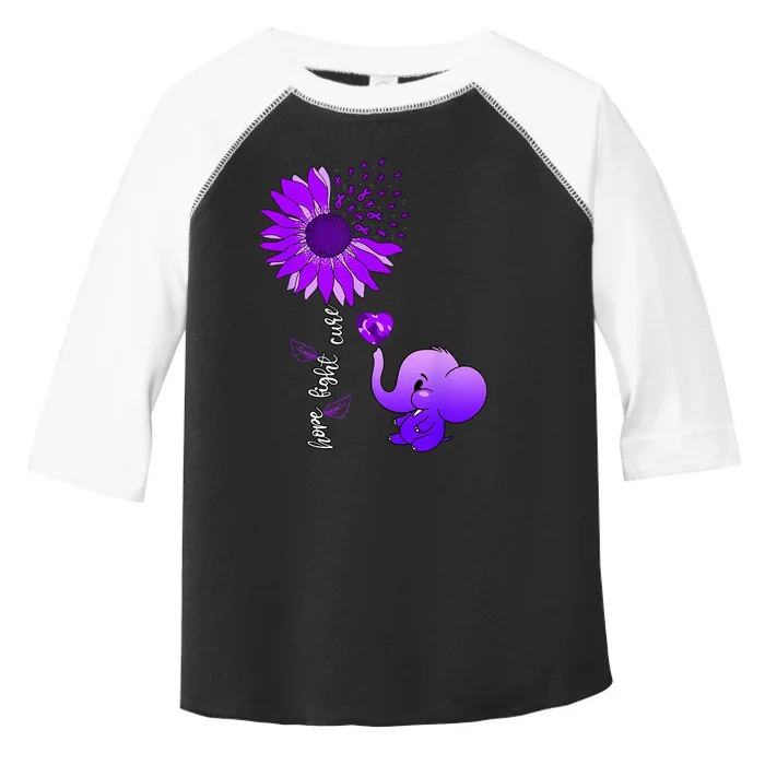 Alzheimers Awareness Toddler Fine Jersey T-Shirt