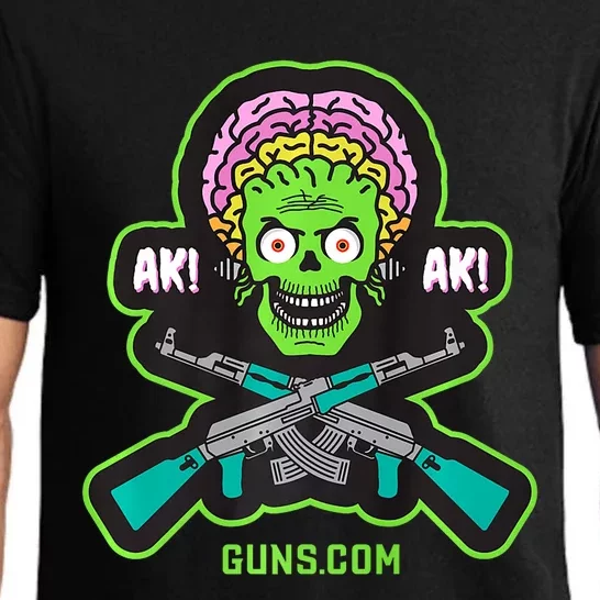 AK! AK! AK47 Alien Pajama Set