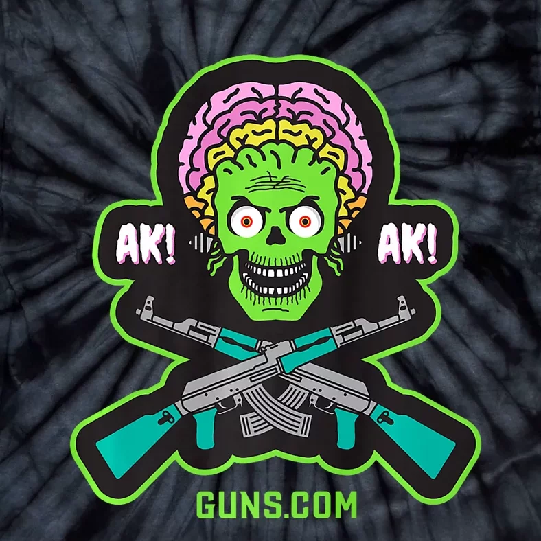 AK! AK! AK47 Alien Tie-Dye T-Shirt