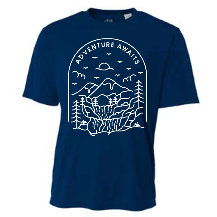 Adventure Awaits Cooling Performance Crew T-Shirt