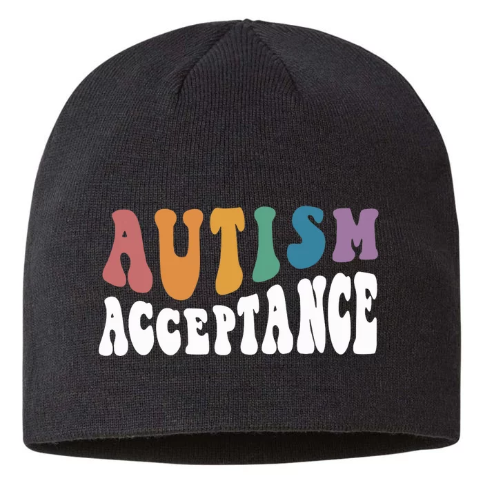 Autism Awareness Acceptance Special Education Teacher Gifts 8 1/2in Sustainable Knit Beanie