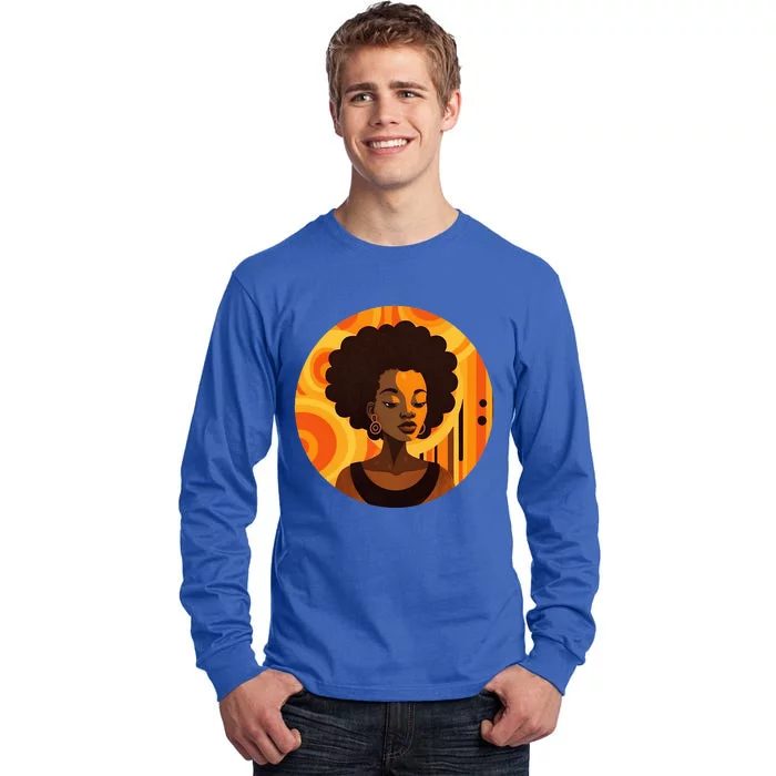 Afrocentric African American designs Tall Long Sleeve T-Shirt