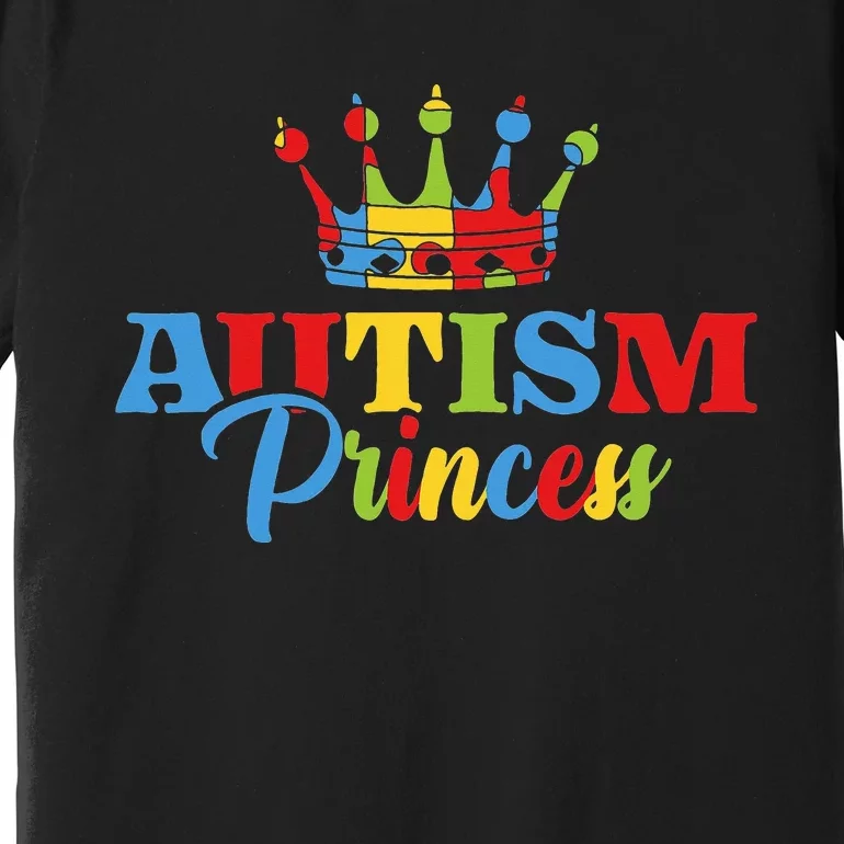 Autism Awareness Autism Princess support month Premium T-Shirt