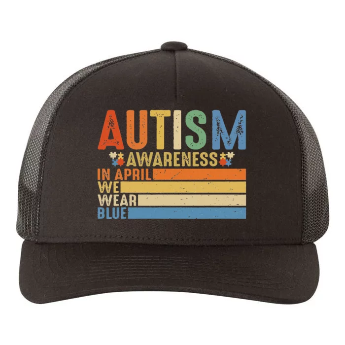 AUTISM AWARENESS Acceptance  Its Ok To Be Different Yupoong Adult 5-Panel Trucker Hat