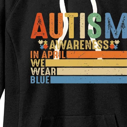 AUTISM AWARENESS Acceptance  Its Ok To Be Different Women's Fleece Hoodie