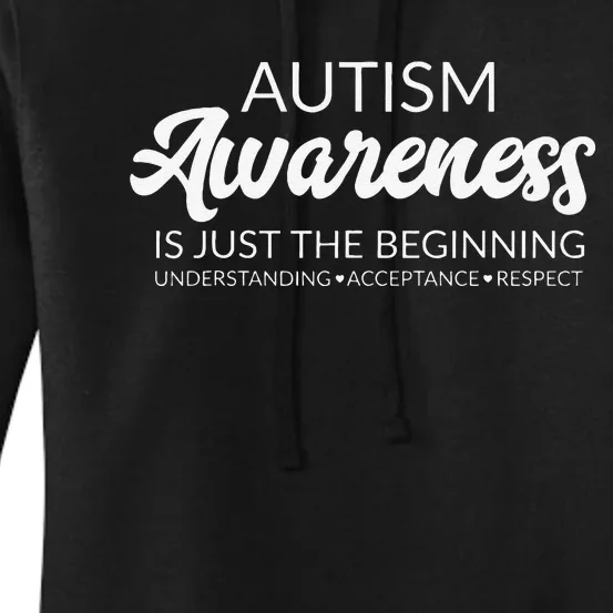 Autism Awareness Advocate Acceptance Understanding Women's Pullover Hoodie