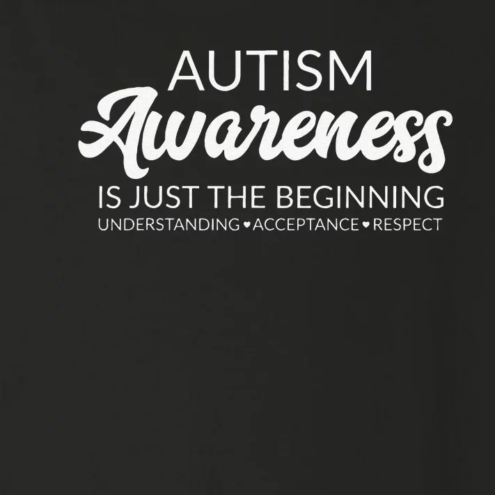 Autism Awareness Advocate Acceptance Understanding Toddler Long Sleeve Shirt