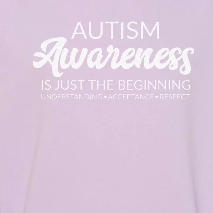 Autism Awareness Advocate Acceptance Understanding Garment-Dyed Sweatshirt