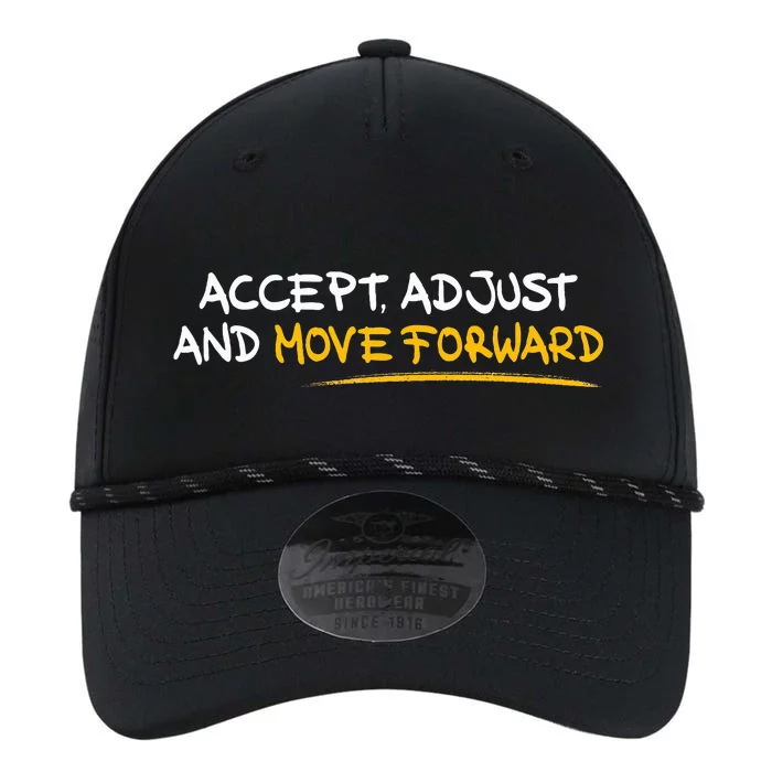 Accept Adjust And Move Forward Performance The Dyno Cap