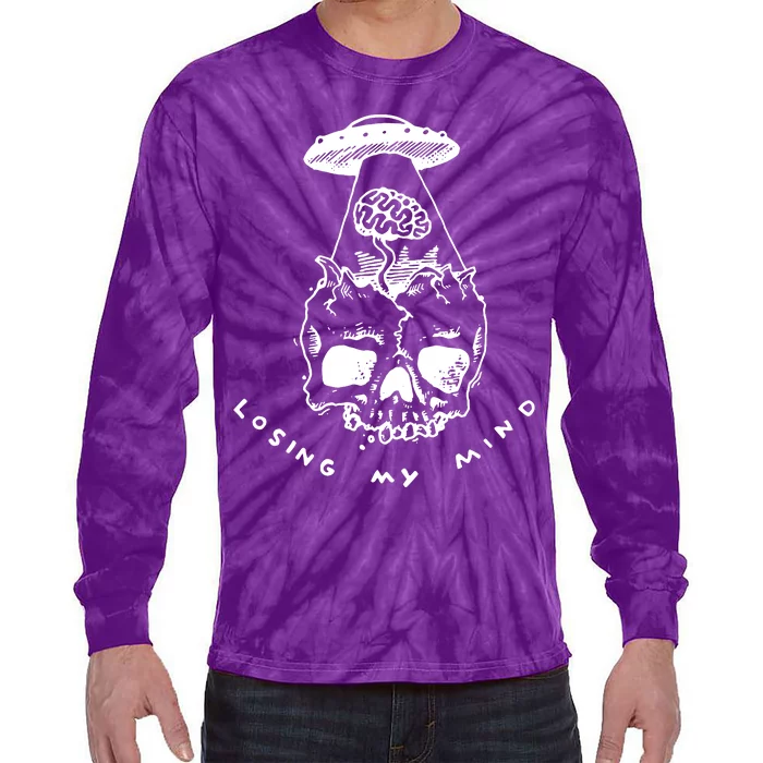 Alien Abduction Tie-Dye Long Sleeve Shirt