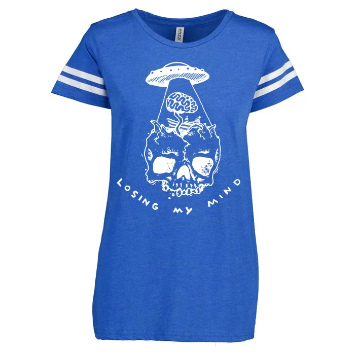 Alien Abduction Enza Ladies Jersey Football T-Shirt