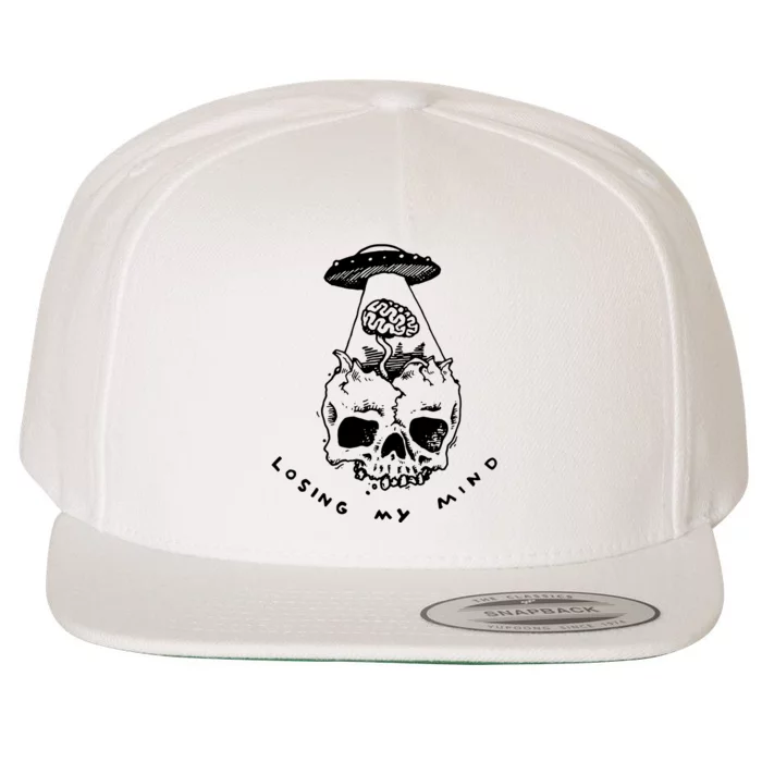 Alien Abduction Wool Snapback Cap