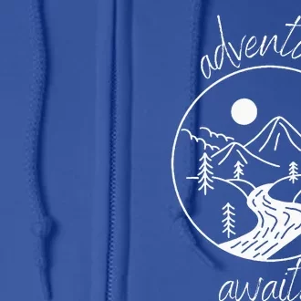 Adventure Awaits Full Zip Hoodie