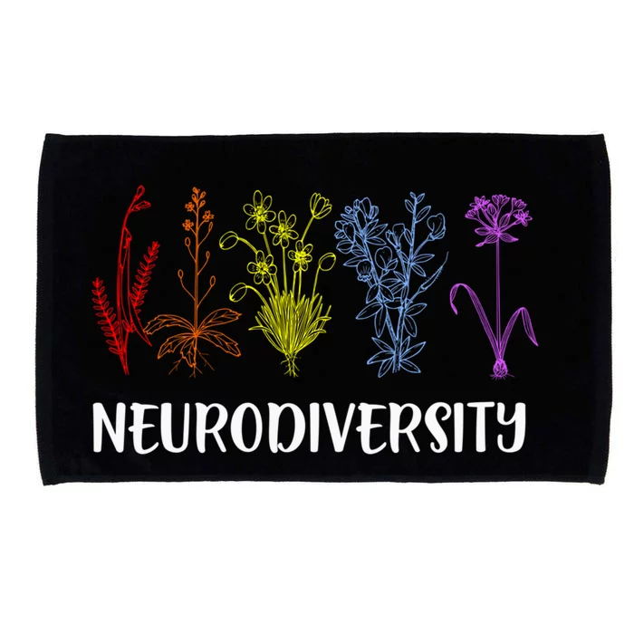 Autism Awareness Acceptance Neurodiversity Outfit Cute Gift Microfiber Hand Towel