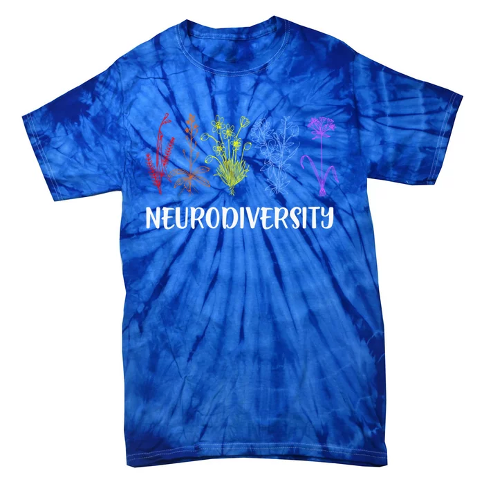 Autism Awareness Acceptance Neurodiversity Outfit Cute Gift Tie-Dye T-Shirt