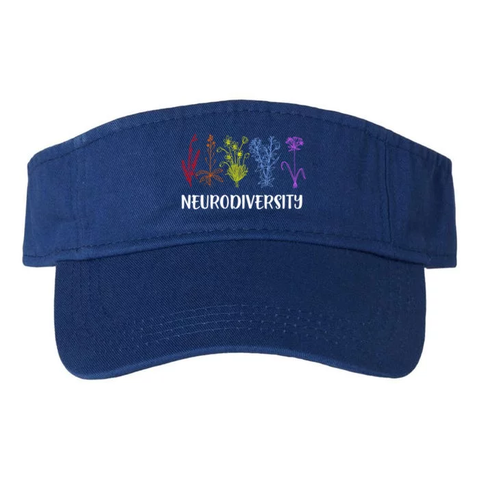 Autism Awareness Acceptance Neurodiversity Outfit Cute Gift Valucap Bio-Washed Visor