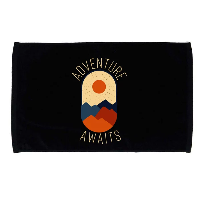 Adventure Awaits Microfiber Hand Towel