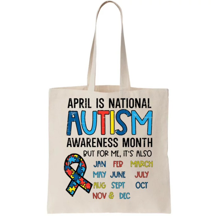 April Autism Awareness Month Acceptance Tote Bag