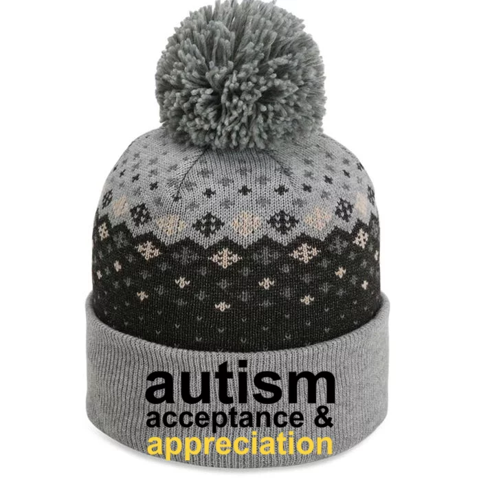 Autism Acceptance And Appreciation The Baniff Cuffed Pom Beanie