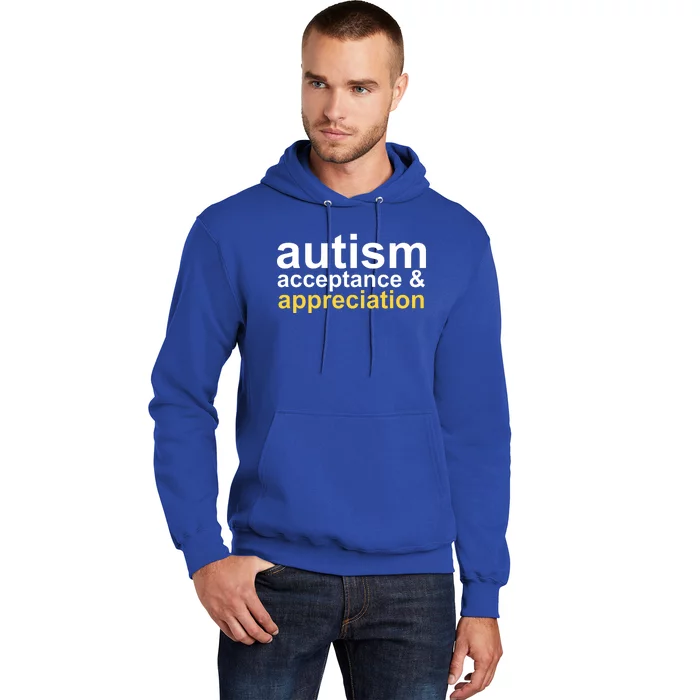 Autism Acceptance And Appreciation Hoodie