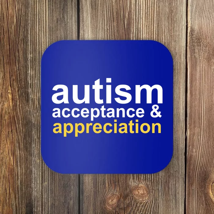 Autism Acceptance And Appreciation Coaster