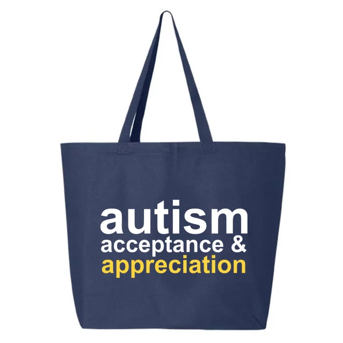 Autism Acceptance And Appreciation 25L Jumbo Tote