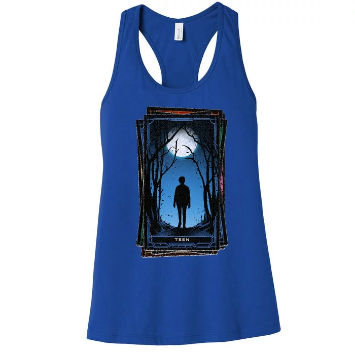 Agatha All Along + Teen Tarot Card Women's Racerback Tank