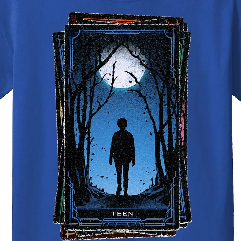 Agatha All Along + Teen Tarot Card Kids T-Shirt