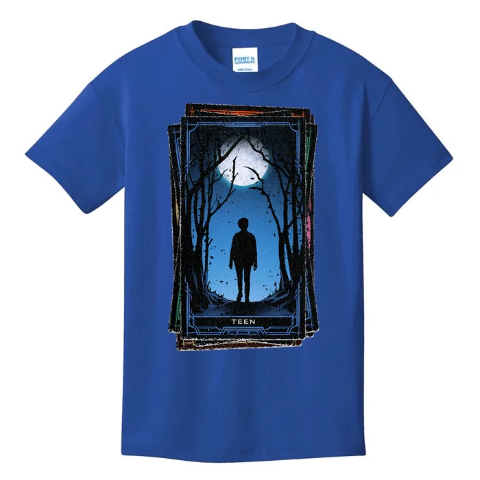 Agatha All Along + Teen Tarot Card Kids T-Shirt