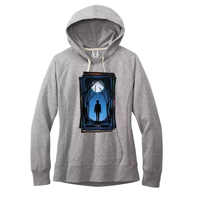 Agatha All Along + Teen Tarot Card Women's Fleece Hoodie