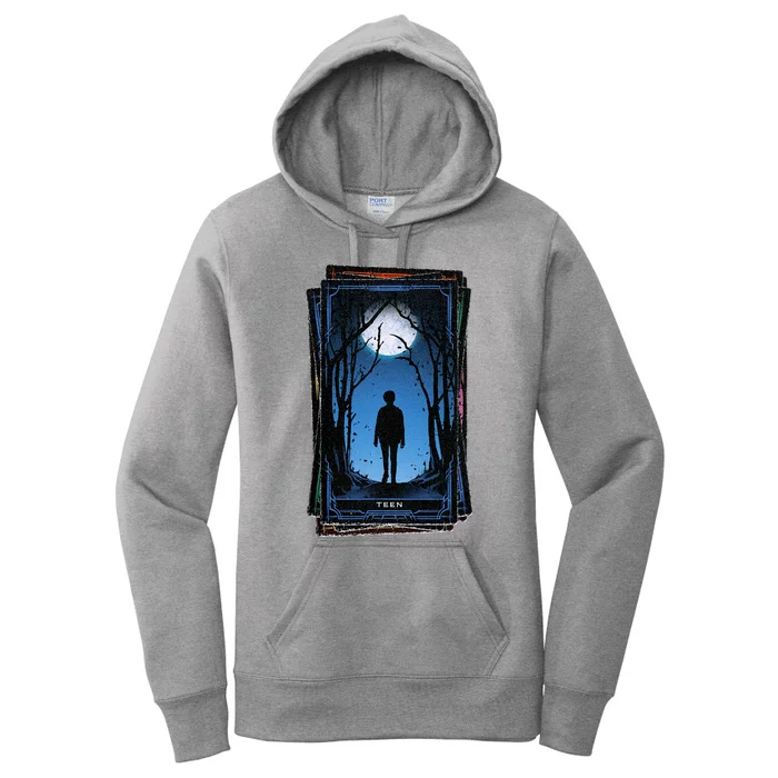 Agatha All Along + Teen Tarot Card Women's Pullover Hoodie